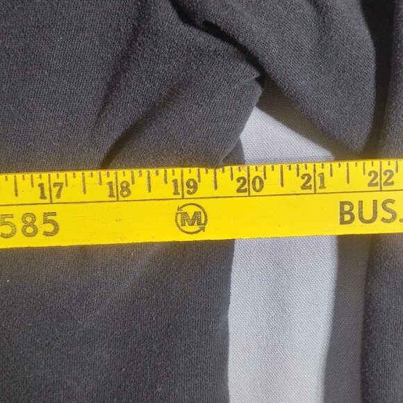 Fox Sherpa Hoodie women's junior size XL black colour with purple graphic design - Picture 10 of 11